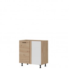 Virtuves stūra skapīts PK22/PF21, Ozols cremona/Ozols artisan